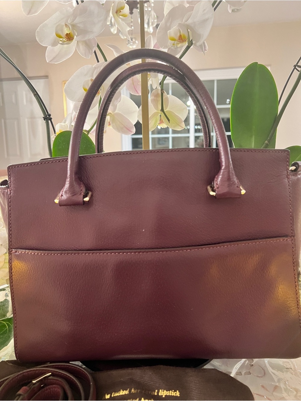 Kate Spade New York Grove Street Lana Plum Tote & Wallet Set - Picture 8 of 10